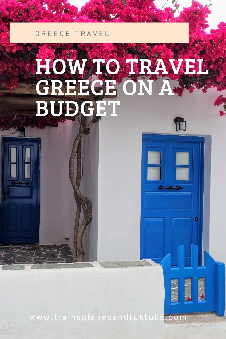 Save money while traveling the Greek islands with this comprehensive Greece travel guide for backpackers! Discover the Cyclades, Athens, the Ionian Islands and more...all while eating delicious Greek food. #greece #travel